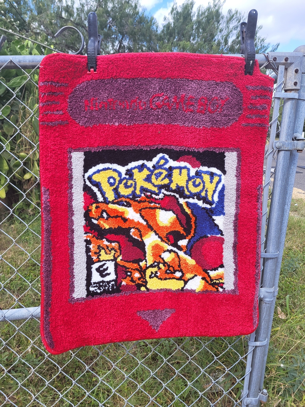 Pokémon Red Charizard Rug